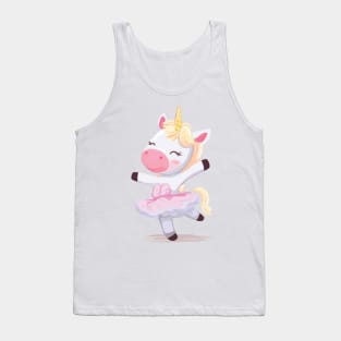 Unicorn Ballerina Tank Top